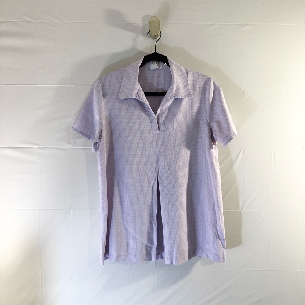 Maternity lilac blouse